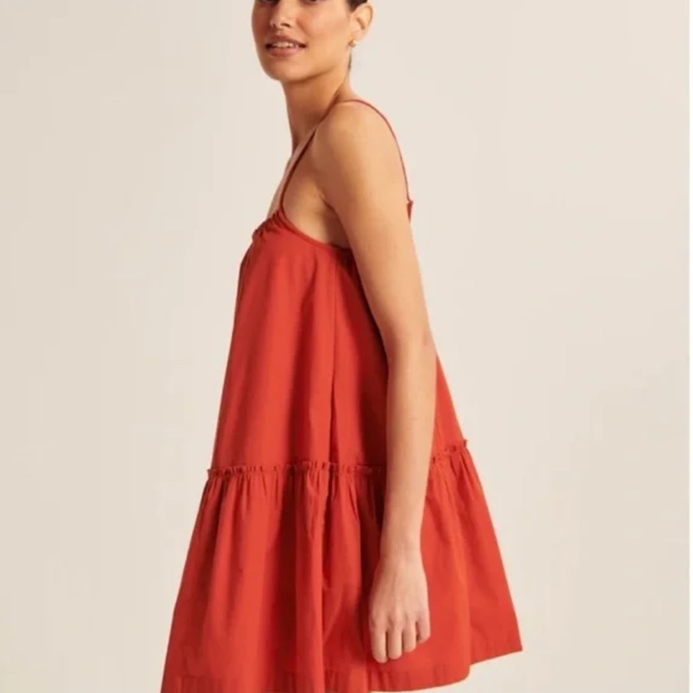 Abercrombie & Fitch Red Mini Dress